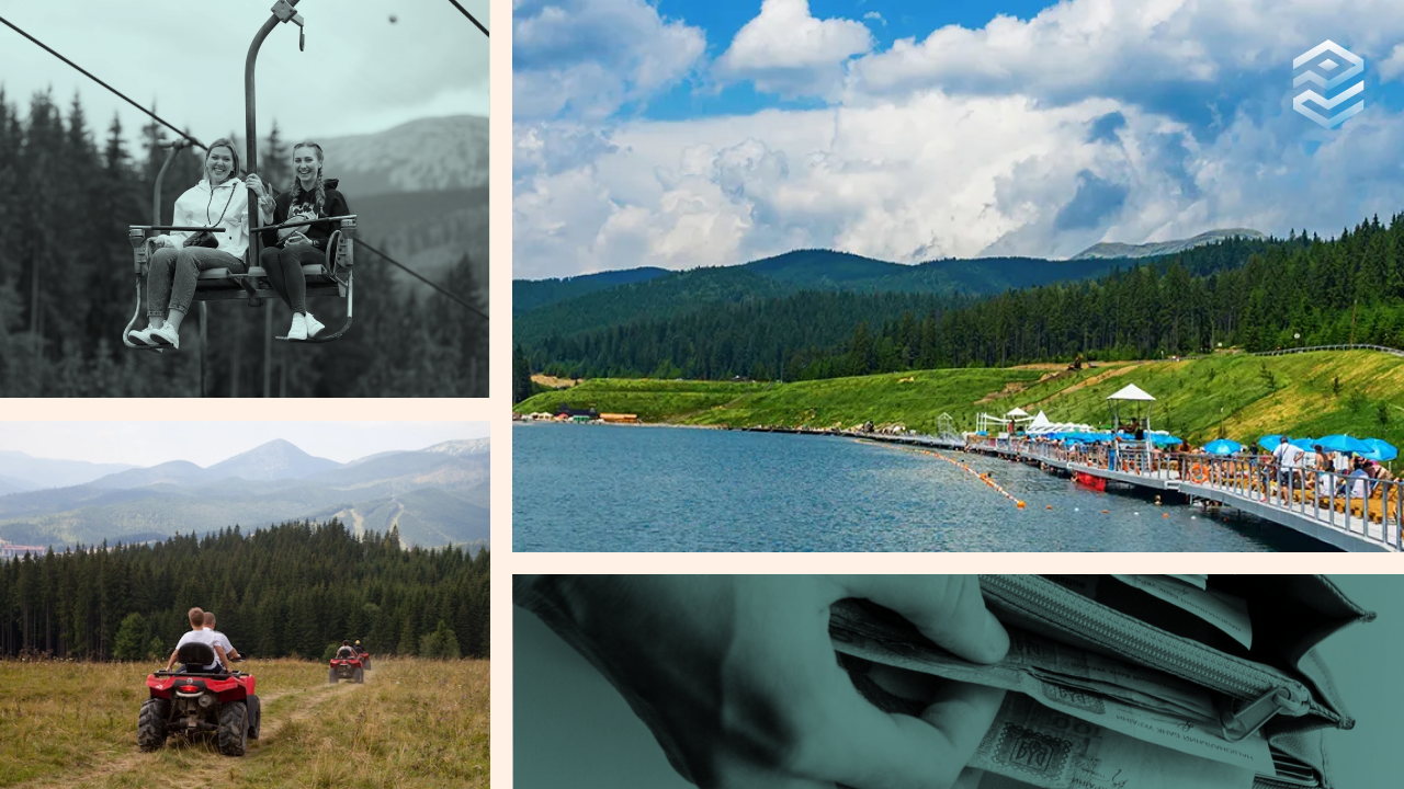 Фото: bukovel.com, УНИАН. Коллаж: Pro Гроші